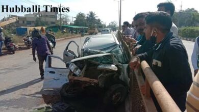 Photo of Man Escapes Death As Lorry Hits Car Near KMF