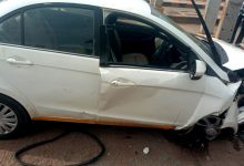 Photo of Speeding Car Crashed into Divider at Toll Plaza near Hubballi, Baby Dies